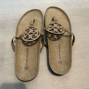Tory Burch Miller Sandals. Barely worn!